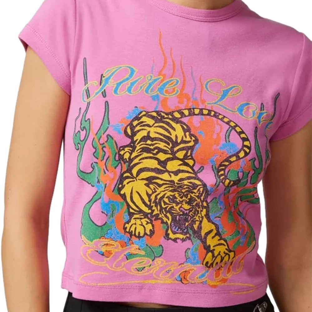 Pink Urban Tiger Tee